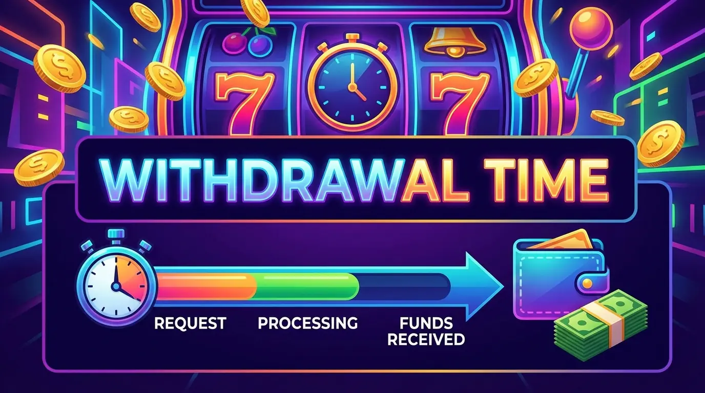Spela casino väntetid uttag