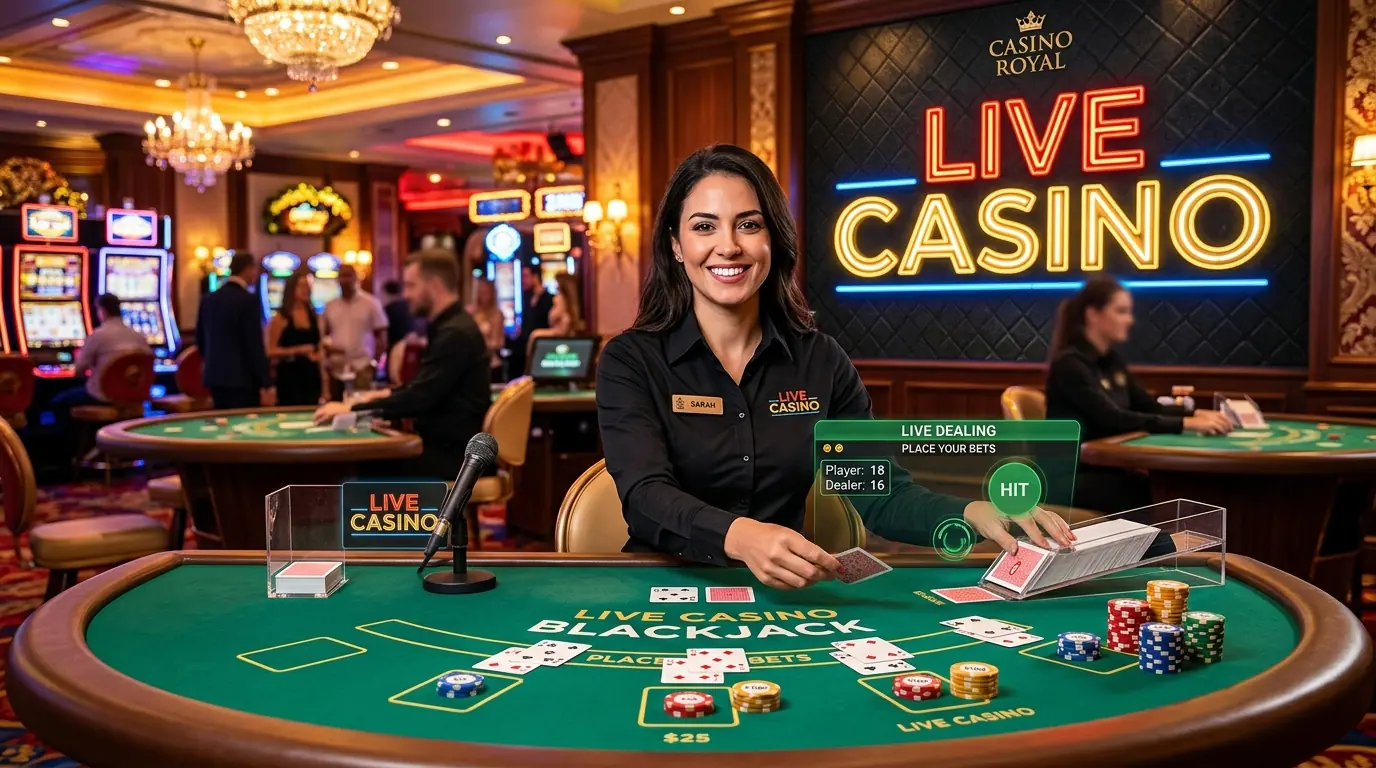 Spela casino live dealer