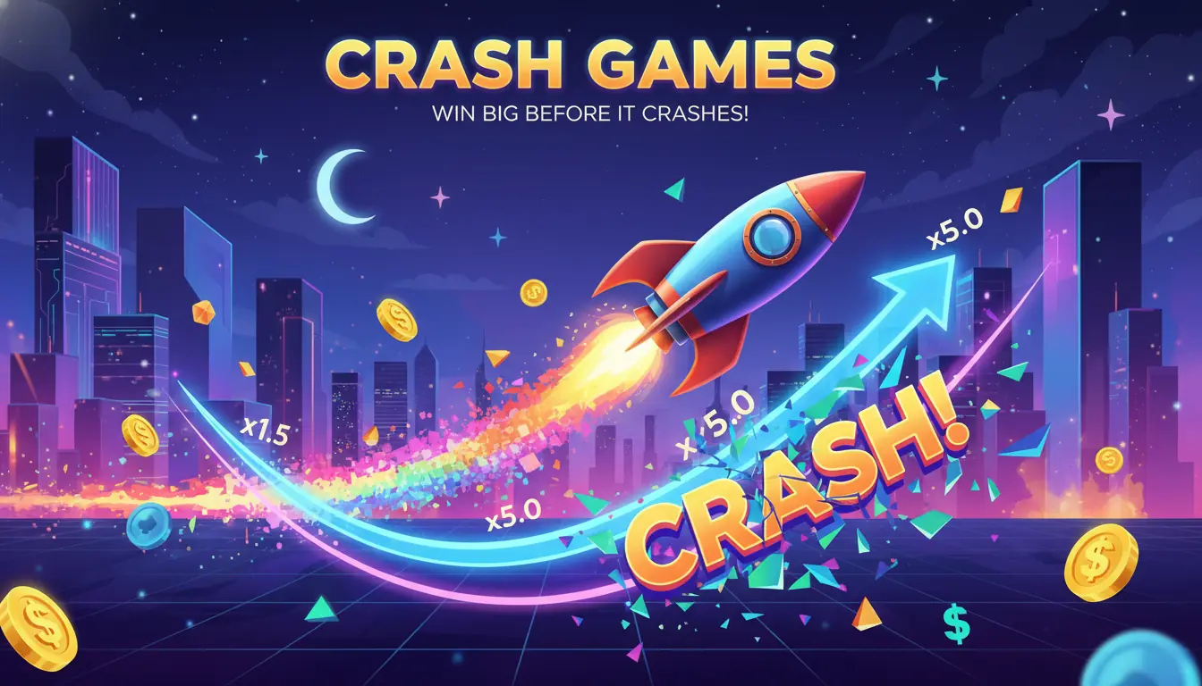 Crash hos Spela casino